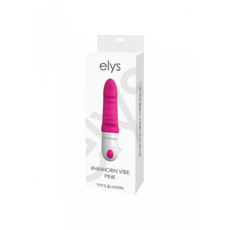 Вібратор VIBRATORE DESIGN ELYS - RHINHORN VIBE PINK