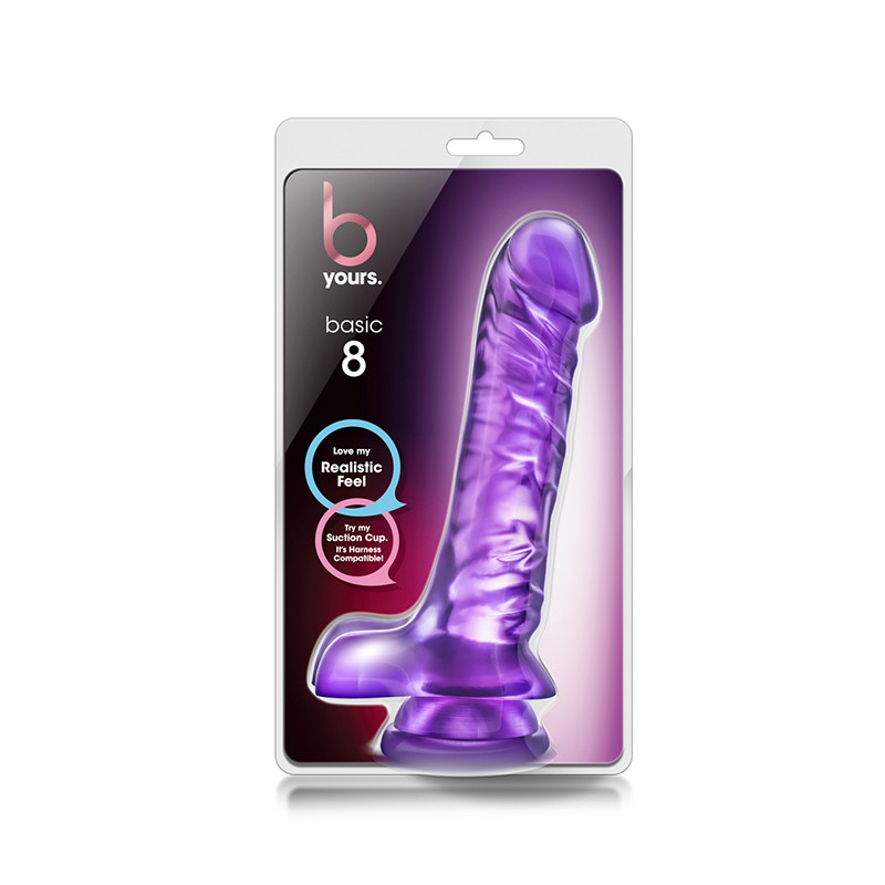 Фалоімітатор B YOURS BASIC 8 PURPLE