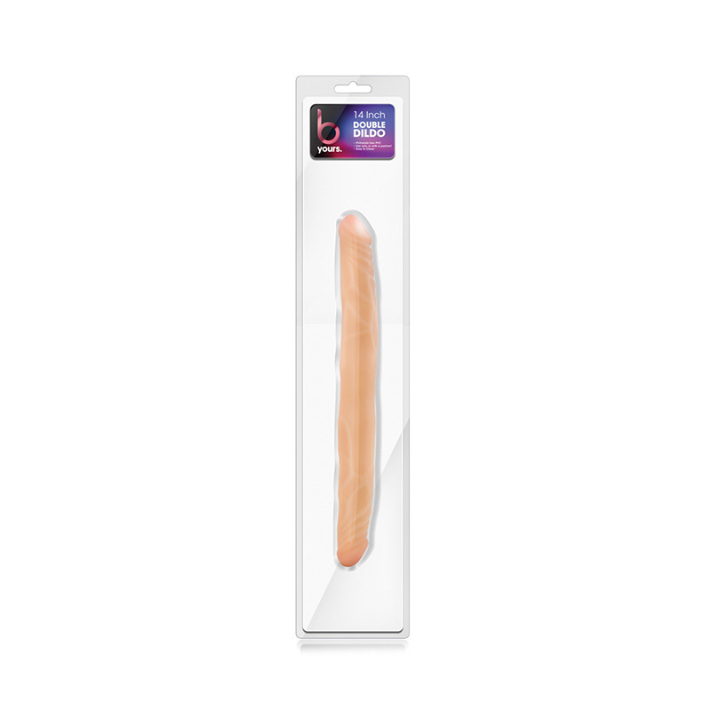 Фалоімітатор B YOURS 14DOUBLE DILDO BEIGE