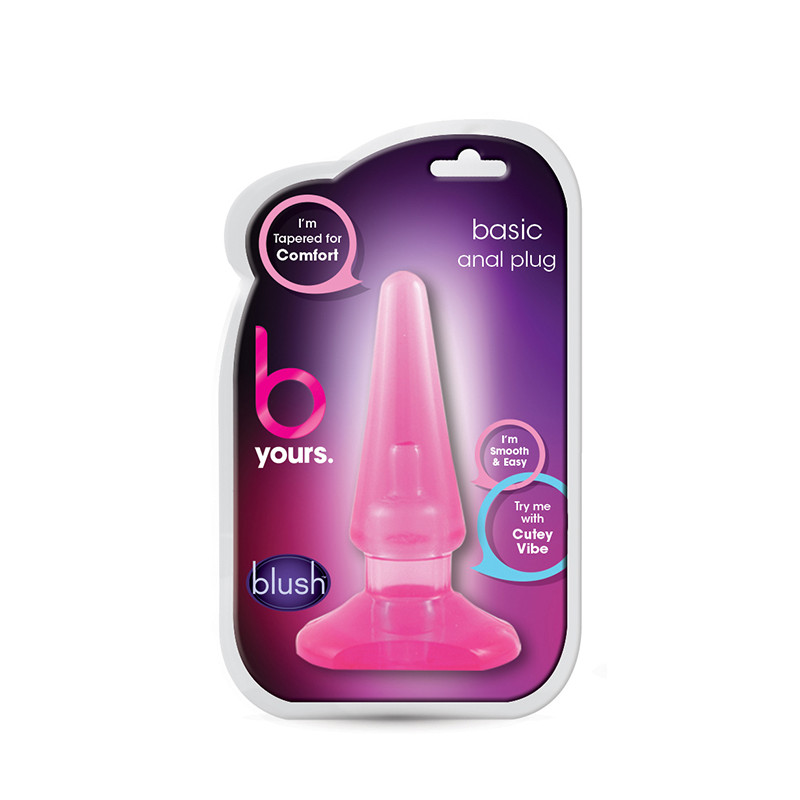 Анальна пробка -B YOURS BASIC ANAL PLUG PINK