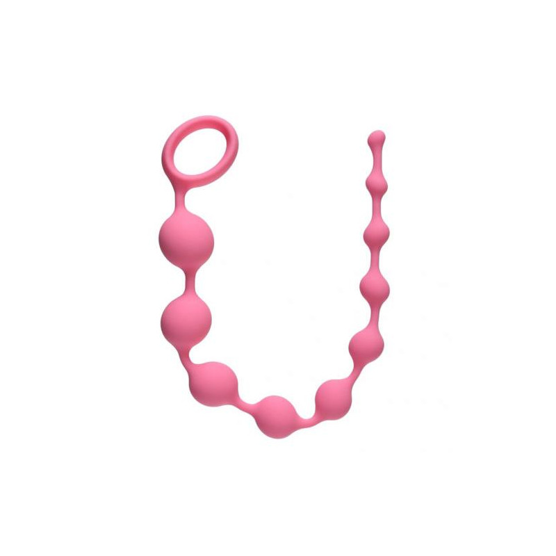 Анальний ланцюжокAnal Beads Long Pleasure Chain Pink