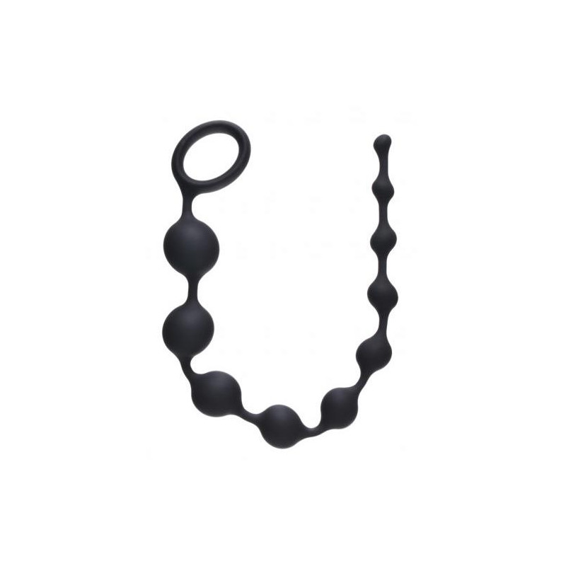 Анальний ланцюжокAnal Beads Long Pleasure Chain Black