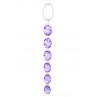 Анальний ланцюжокSWIRL PLEASURE BEADS PURPLE