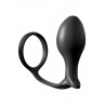 Анальна пробка -ASS GASM COCK RING ADVANCED BLACK