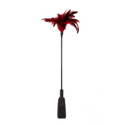 Pejcz-GP FEATHER CROP BLACK/RED