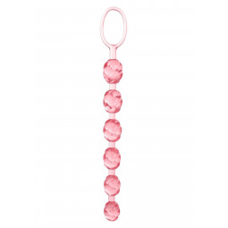 Анальний ланцюжокSWIRL PLEASURE BEADS PINK