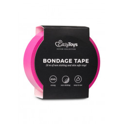 Бондажі/наручники Hot Pink Bondage Tape 20 m