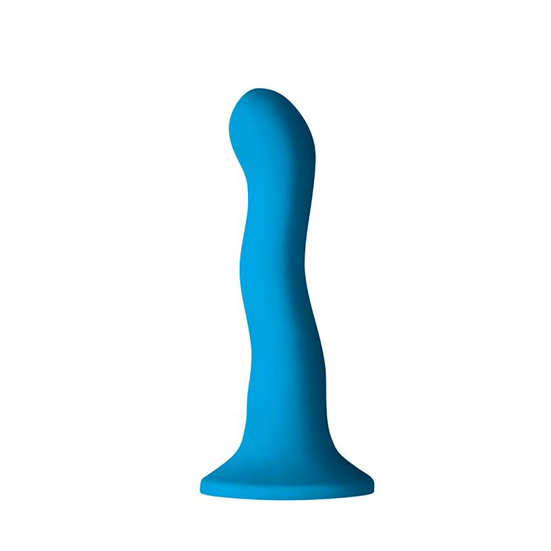 Фалоімітатор COLOURS WAVE 6INCH DILDO BLUE