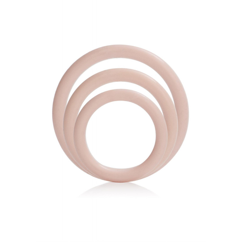 Ерекційне кільце SILICONE SUPPORT RINGS IVORY