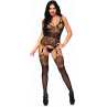 Білизна  Strappy rose bodystocking