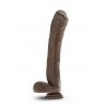 Фалоімітатор DR. SKIN MR. ED 13INCH DILDO CHOCOLATE