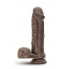 Фалоімітатор DR. SKIN MR. MAGIC 9INCH DILDO CHOCOLATE