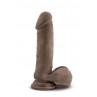 Фалоімітатор AU NATUREL 8INCH SENSA FEEL DILDO CHOCO