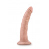 Фалоімітатор DR. SKIN 7INCH COCK SUCTION CUP VANILLA