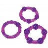 Ерекційне кільце ULTRA SOFT & STRETCHY PRO RINGS PURPLE