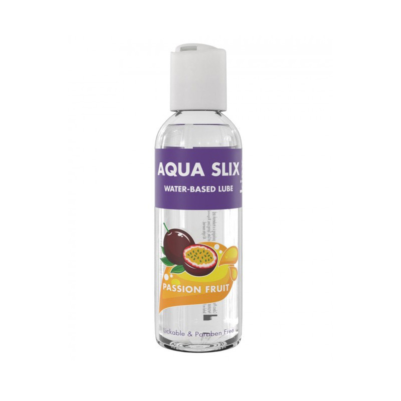 Лубрикант з ароматом маракуї Kinx Aqua Slix Passion Fruit 100ml