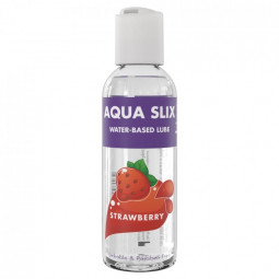 Лубрикант з ароматом полуниці Aqua Slix Strawberry 100ml