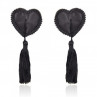 Білизна  Heart Nipples Tassels BLACK