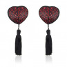 Білизна  Heart shine nipples tassels (rosso)