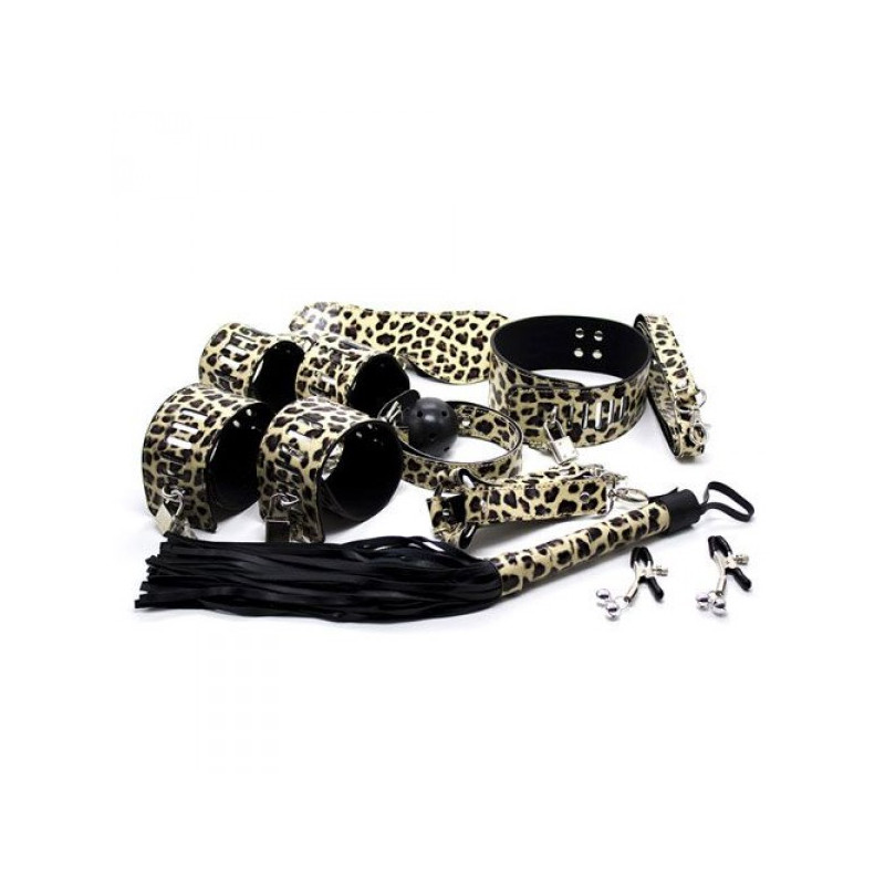 Бондажі/наручники Wild Bondage kit LEOPARD