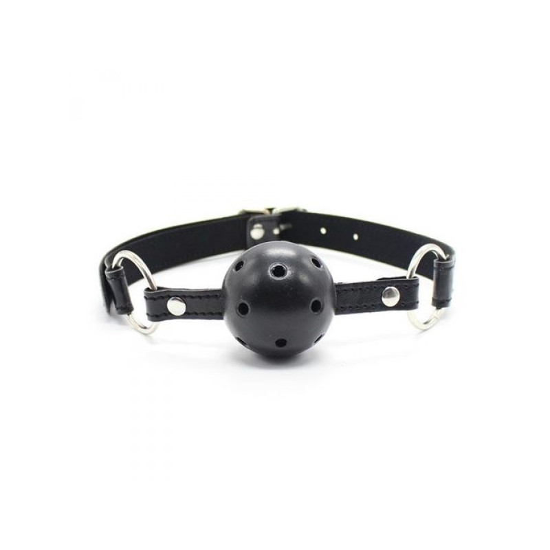 БДСМ кляп Knebel-Breathable Ball Gag (nero)