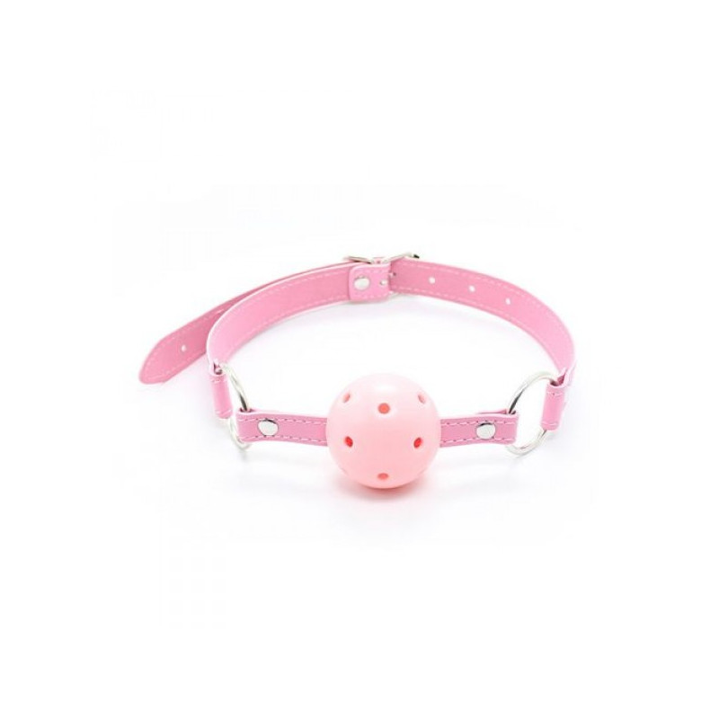 БДСМ кляп Knebel-Breathable Ball Gag (rosa)