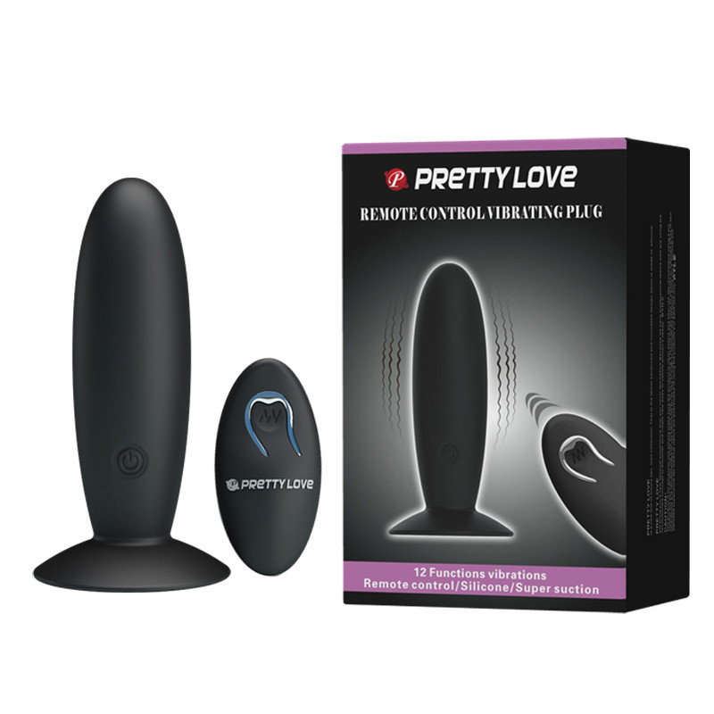 PRETTY LOVE REMOTE CONTROL VIBRATING PLUG 12 function