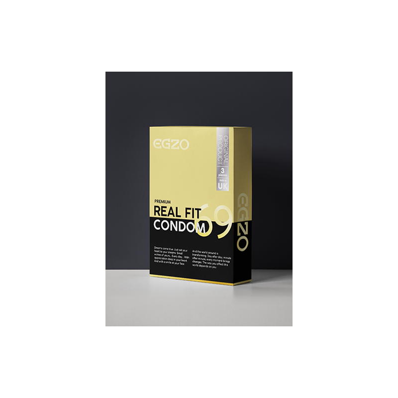 Презервативи  EGZO traditional condom REAL FIT 3pc