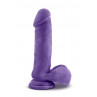 Фалоімітатор AU NATUREL BOLD HERO 8INCH DILDO PURPLE