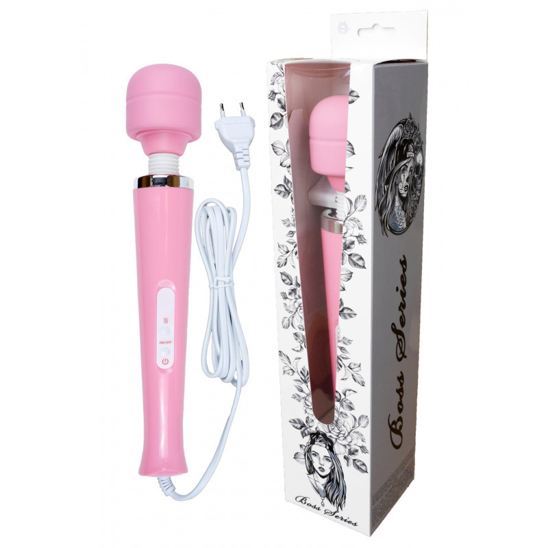 Вібромасажер  Massager Wand Cable 110-240V Pink 10 Function