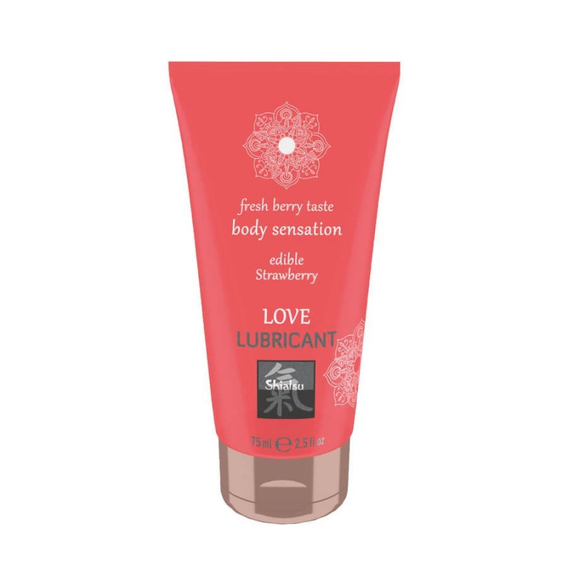 Лубрикант Shiatsu Love lubricant edible Strawbarry