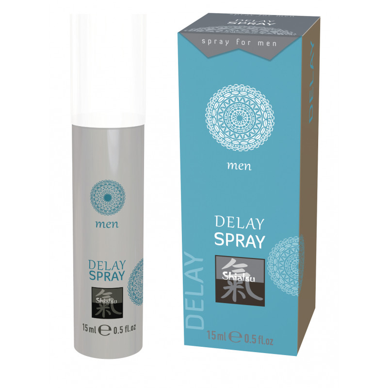 Пролонгатор Delay spray man Shiatsu 15ml