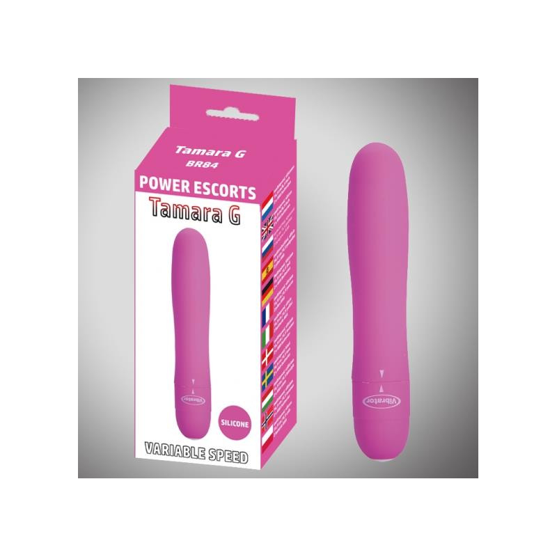 Tamara g pink 17 cm silicone vibrating 10 speed