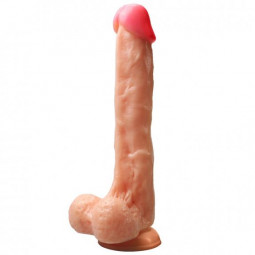 Фалоімітатор flesh  dildo 10 inch / 25