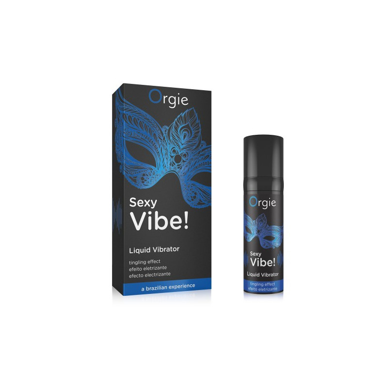 Рідкий вібратор Orgie Sexy Vibe! Liquid vibrator 15 ml