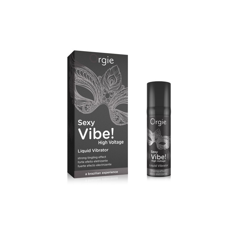 Рідкий вібратор Orgie SEXY VIBE! HIGH VOLTAGE LIQUID VIBRATOR 15 ML