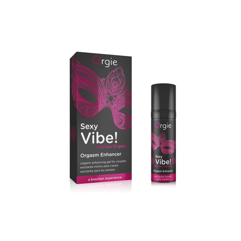 Рідкий вібратор збуджуючий для двох Orgie Sexy Vibe! Intense Orgasm Liquid Vibrator 15 ml