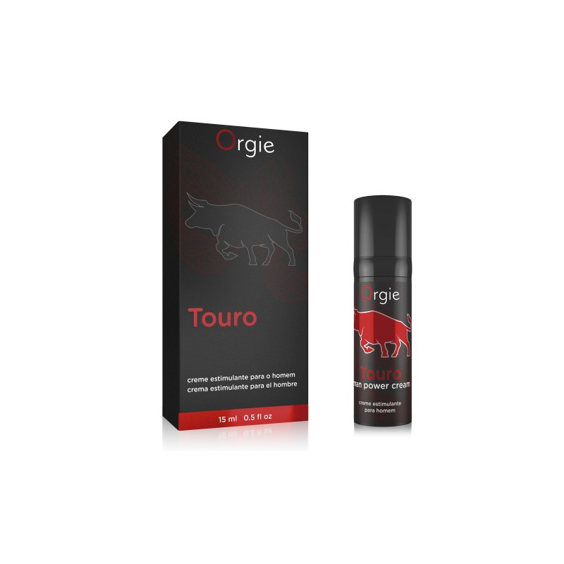 Крем пролонгатор Orgie Touro Erection Cream with taurina 15 ml