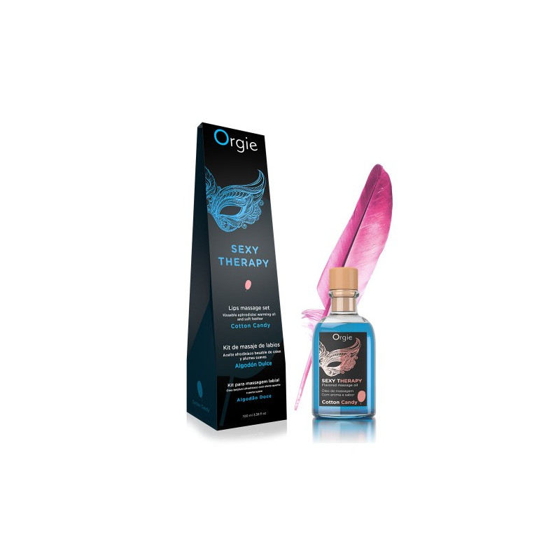 Масажний комплект Orgie  Gel-Lips Coty Candy -100 ml