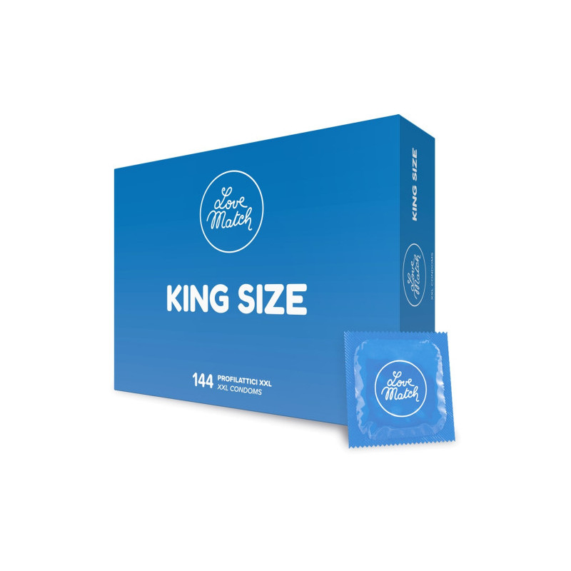 Презервативи Love Match King Szie XXL 144 pack