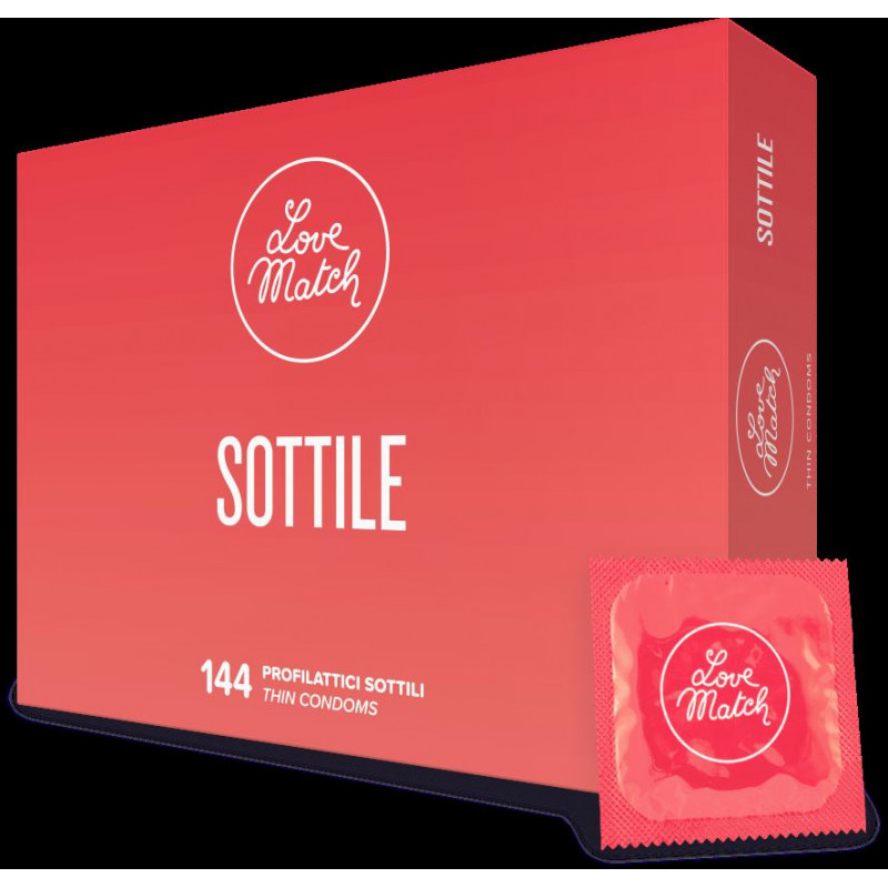 Презервативи Презервативи Love Match Sottile 144 pack