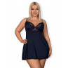 Білизна  Drimera babydoll i stringi niebieska XXL