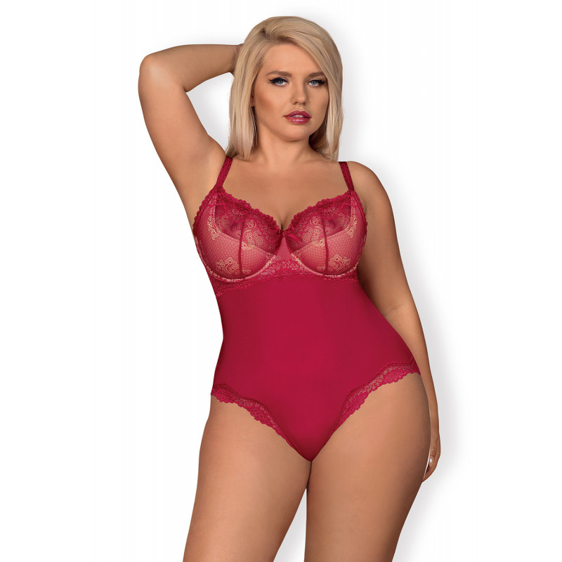 Білизна  Rosalyne body czerwone XXL