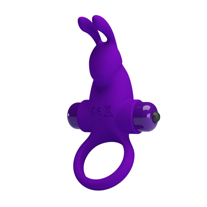 Ерекційне кільце з вібрацією PRETTY LOVE VIBRANT PENIS RING I Purple