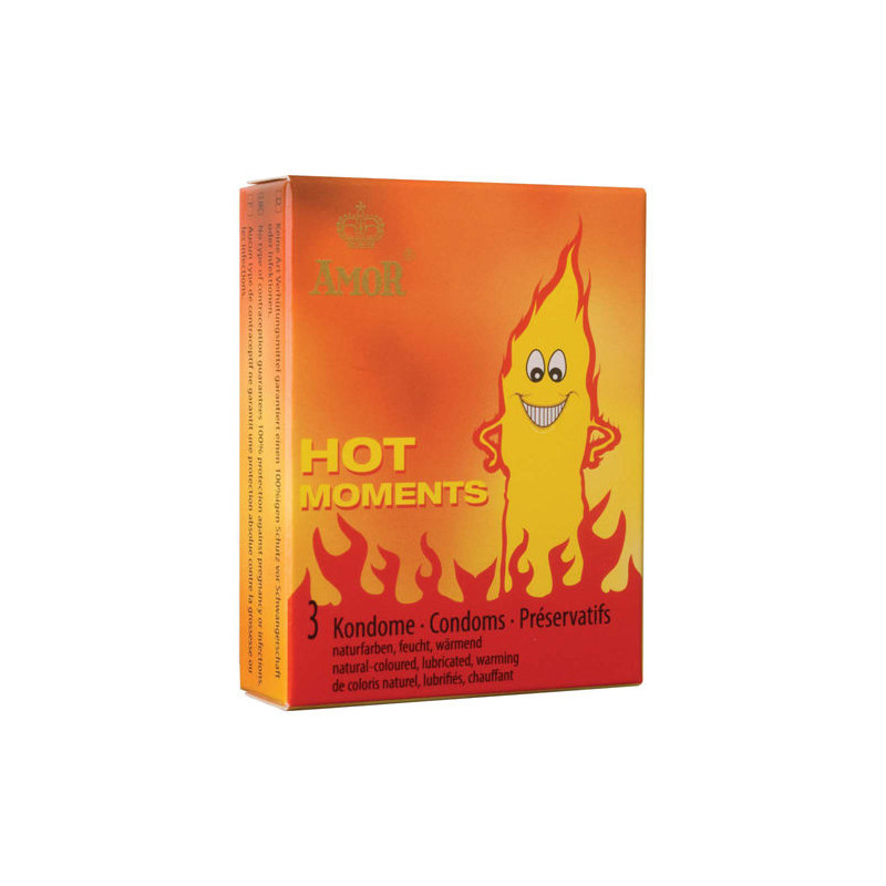 Презервативи Amor HOT moments 3pcs