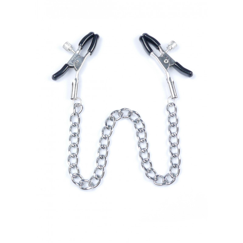 Затискачі для сосків Nipple Clamps No.7 Fetish Boss Series