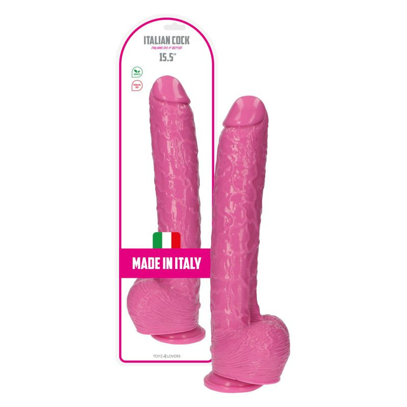 Фалоімітатор Italian Cock 15.5'' Pink