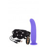 Страпон 9INCH VIBRATION DILDO STRAP-ON PURPLE