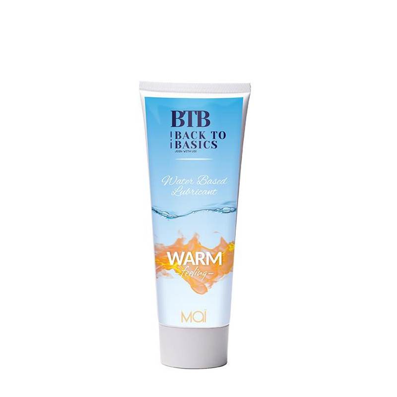 BTB WATERBASED WARM FEELING LUBRICANT