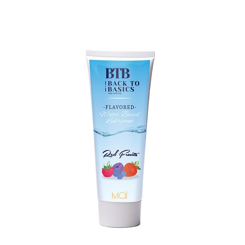 BTB WATERBASED RED FRUITS LUBRICANT 75ML